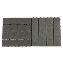 WPC Composite Decking Boards Flooring Outdoor WPC Interlocking Decking Tiles